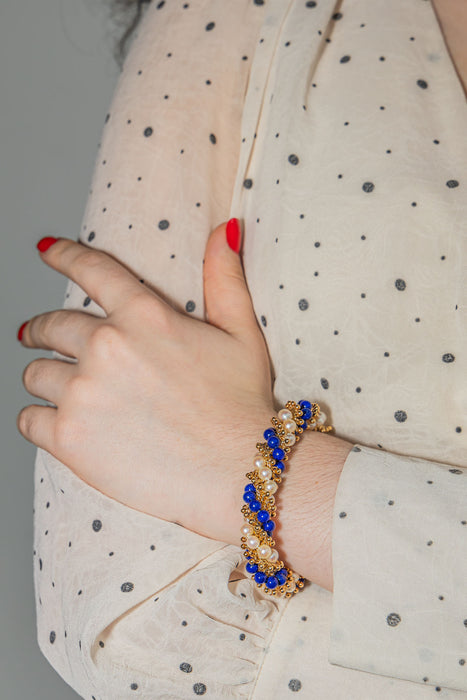 Bracciale Van Cleef & Arpels Twist Perla in oro giallo