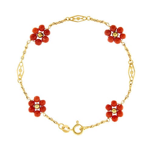 Bracelet Bracelet fleur de corail 58 Facettes 32343
