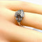 Bague 52 Bague or blanc et diamants, vers 1930 58 Facettes AB651