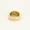 Bague 52,5 Bague bandeau en or jaune et diamants 58 Facettes FON2505