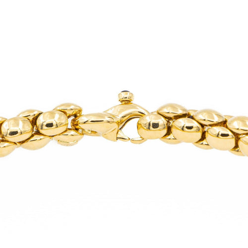 Collier Collier Maille souple Or jaune 58 Facettes 2122750CN