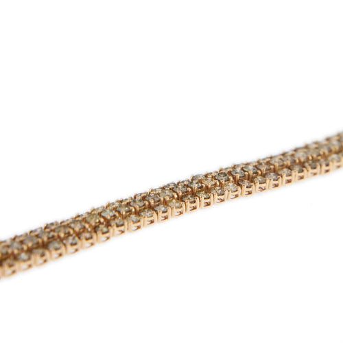 Bracelet Bracelet 3 lignes diamants 58 Facettes 31250