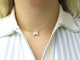 Collier collier CHAUMET jeux de liens diamant nacre or rose 58 Facettes 262640