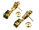 Boucles d'oreilles Boucles d'oreilles diamants émeraudes 58 Facettes C1907