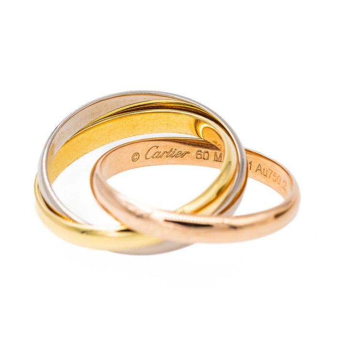 Cartier Ring Trinity Geel goud