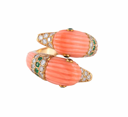 Bague 50 BAGUE "DAUPHINS" VAN CLEEF & ARPELS 58 Facettes BO/220040 RIV