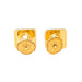 Boucles d'oreilles Boucles d'oreilles Puces Or jaune Diamant 58 Facettes 3013240CN