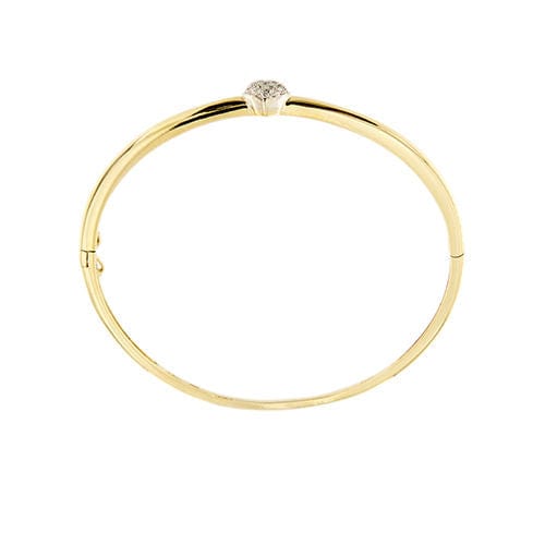 Bracelet Bracelet rigide avec diamants 58 Facettes 36554