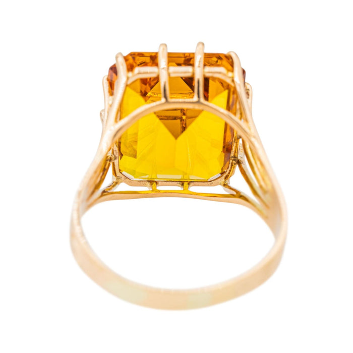 Bague 62 Bague Cocktail Or jaune Citrine 58 Facettes 3201587RV