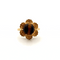 Bague 55 Bague Fleur Or Jaune Oeil de Tigre 58 Facettes 79-GSJE423