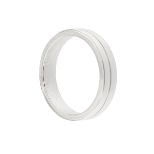 Bague 58 Alliance avec diamants noirs 58 Facettes 28390