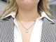 Collier collier CHOPARD happy diamonds or blanc 58 Facettes 258745