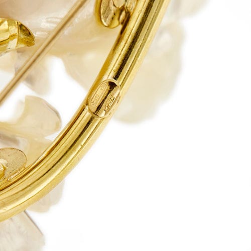 Broche Broche fleur en nacre 58 Facettes 37277