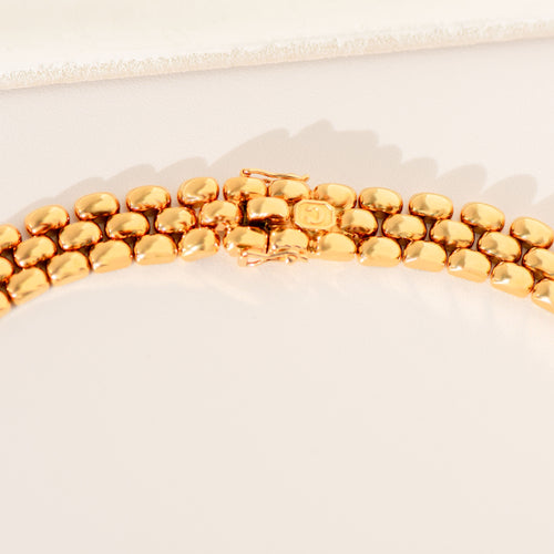 Collier Chopard - Collier Happy Diamonds en or jaune 18k et diamants 2,79 ct 58 Facettes 3295