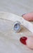 Bague Bague Marguerite saphir Ceylan 6,32 Cts et diamants 58 Facettes