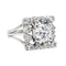 Bague 53 Bague  Or blanc Diamant 58 Facettes 3905087CN