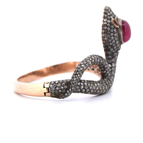 Bracelet BRACELET EN OR ET ARGENT 14KT 58 Facettes