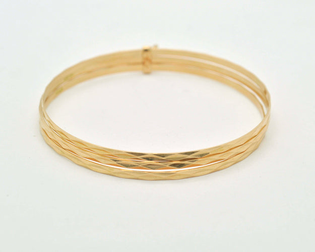 Bracciali rigidi oro rosa 58 Facettes