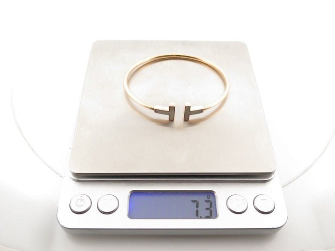 Bracelet bracelet TIFFANY & CO t wire 17cm or jaune nacre 58 Facettes 258844