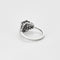 Bague 55 Bague or gris et diamants 58 Facettes PER15083