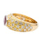 Bague 52 Bague Jonc Or jaune Rubis 58 Facettes 2917360CN