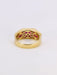 Bague 54 Bague vintage or jaune rubis calibrés diamants 58 Facettes 1073.8