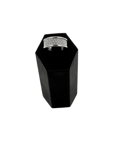 Splend'Oro white gold diamond ring 