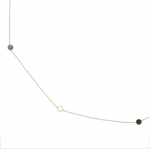 Collier Collier Sautoir Or rose Onyx 58 Facettes 3813888CN