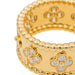 Bague 53 Van Cleef & Arpels Bague Perlée Or jaune Diamant 58 Facettes 3796237RV