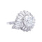 Bague 56 Bague platine diamant 2,51 ct entourage baguette. 58 Facettes 32596