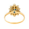 Bague 59 Bague Pompadour Or jaune Saphir 58 Facettes 3641002CN