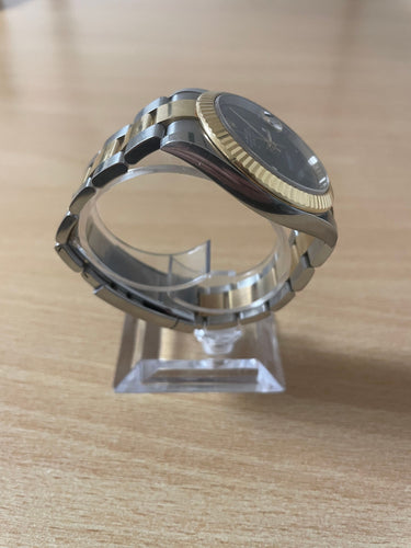 Montre ROLEX - Montre Datejust 41 Wimbledon, or jaune et acier 58 Facettes