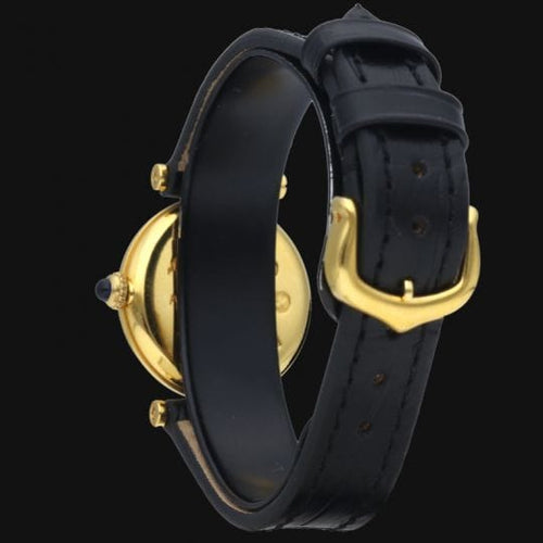 Cartier Must De Cartier Watch silver-gilt 