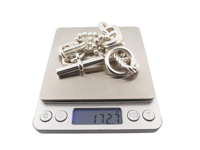 Bracelet bracelet HERMES parade chaine d'ancre gm 15.5 172.7gr en argent 925 58 Facettes 268354