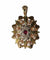 Pendentif Pendentif Broche Napoléon III trois ors diamants grenat 58 Facettes 571
