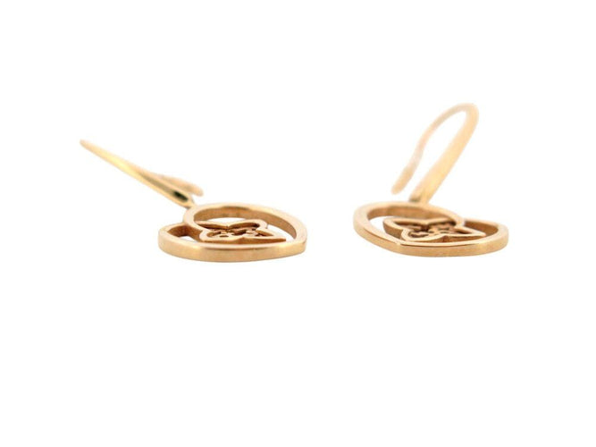 Boucles d'oreilles boucles d'oreilles LOUIS VUITTON idylle blossom coeur or jaune 18k 58 Facettes 267819