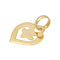 Pendentif O.J. Perrin Pendentif Coeur légende Or jaune 58 Facettes 3773621CN