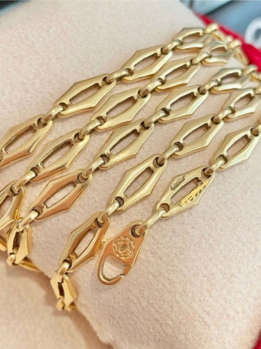 Collier Collier CARTIER « c De Cartier » en or jaune 18k 58 Facettes