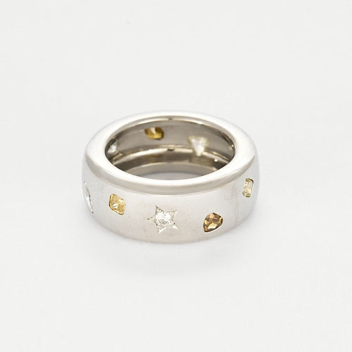 Bague 52 Bague jonc et diamants 58 Facettes VILLEF0149