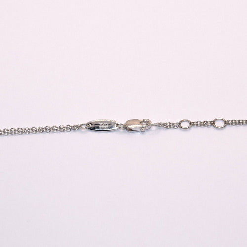Collier Collier DAVITE E DELUCCHI en or blanc et diamants 58 Facettes 0002
