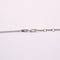 Collier Collier DAVITE E DELUCCHI en or blanc et diamants 58 Facettes 0002