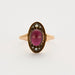 56 Bague en or rose et tourmaline cabochon 58 Facettes 270/7