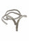 Boucles d'oreilles Collier rivière de diamants et boucles d’oreilles or blanc 18 carats 58 Facettes