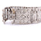 Bracelet Bracelet Antique Deco, en platine avec diamants 58 Facettes