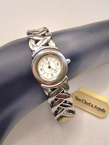 Montre Van Cleef & Arpels - Montre Classique femme en acier 58 Facettes