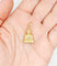 Pendentif Pendentif vintage XXL or jaune bouddha 58 Facettes A05543
