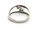 Bague 58 Bague Or blanc Saphir 58 Facettes 1180544CD