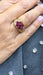 Bague Bague vintage en or jaune , rubis et diamants 58 Facettes