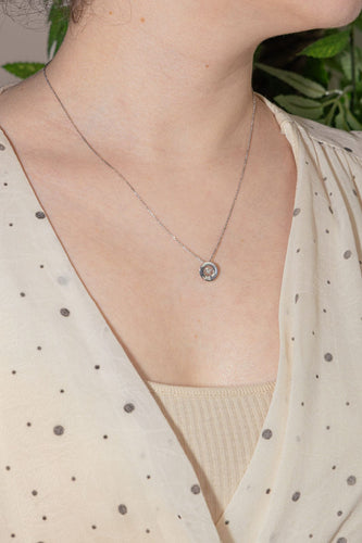 加雷尔·科利尔 单钻戒  白金 钻石