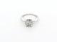 Bague 51 bague sertie d'un diamant solitaire 2ct or blanc 18k 5gr 58 Facettes 265116